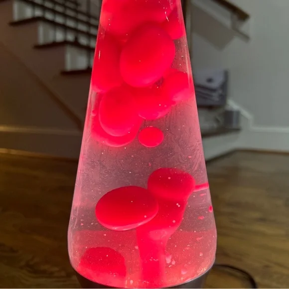 Lava Lamp Vinatge‎ Purple Pink Starlite Base Lamp See Pictures and Video